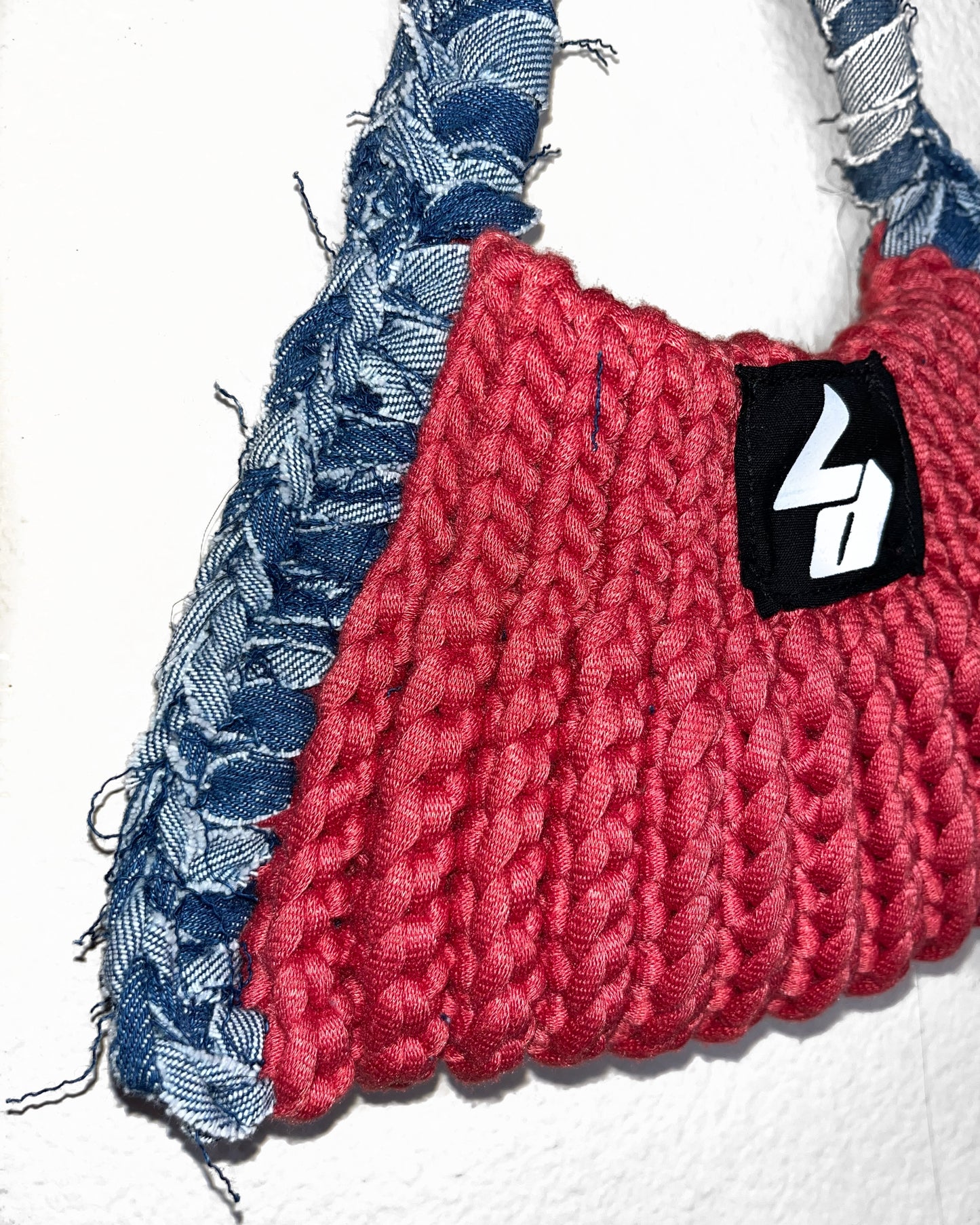 Flamingo- Crochet Handbag