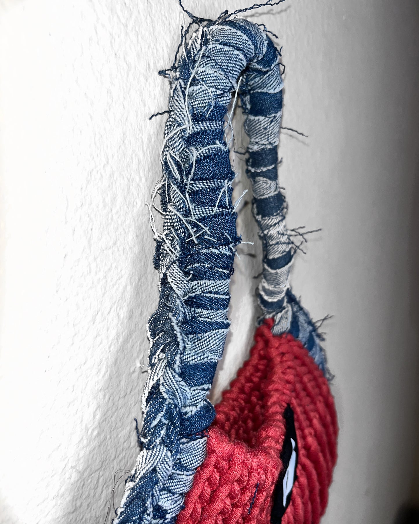 Flamingo- Crochet Handbag